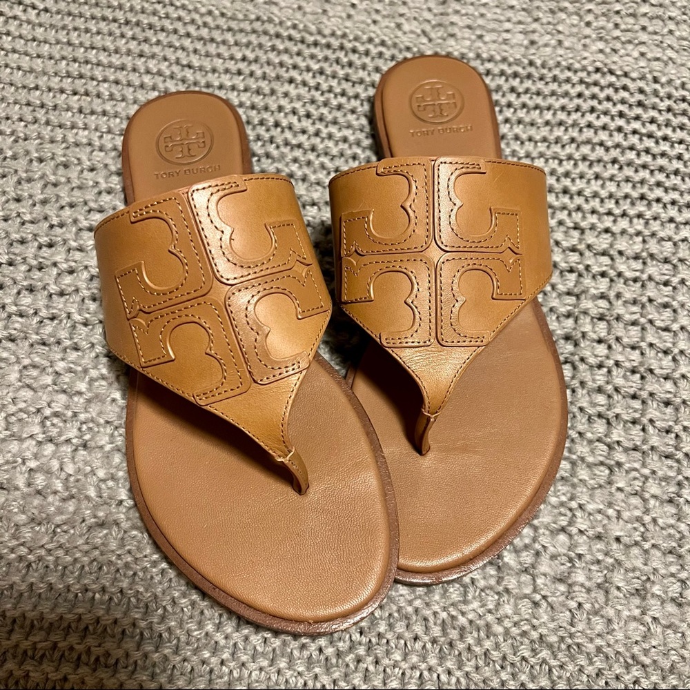 Tory Burch Jamie Logo Sandals